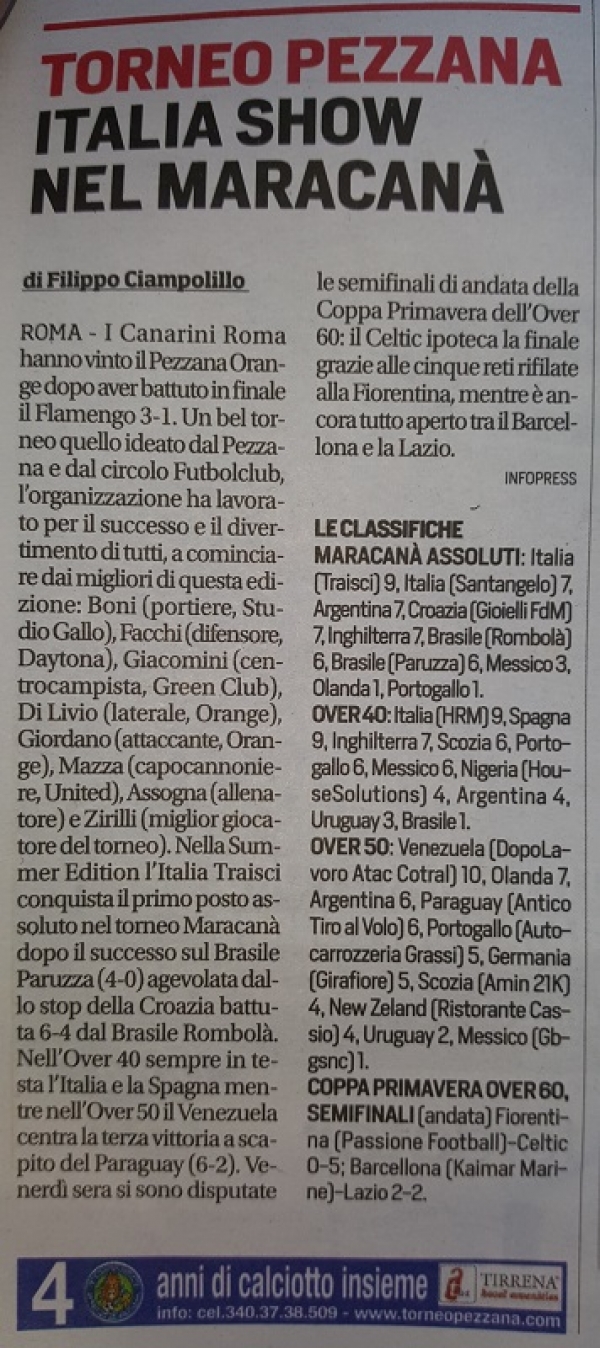 Corriere dello Sport Domenica 17-6-2018