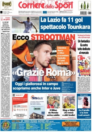 Corriere dello Sport -  Mercoledì 17 luglio 2013