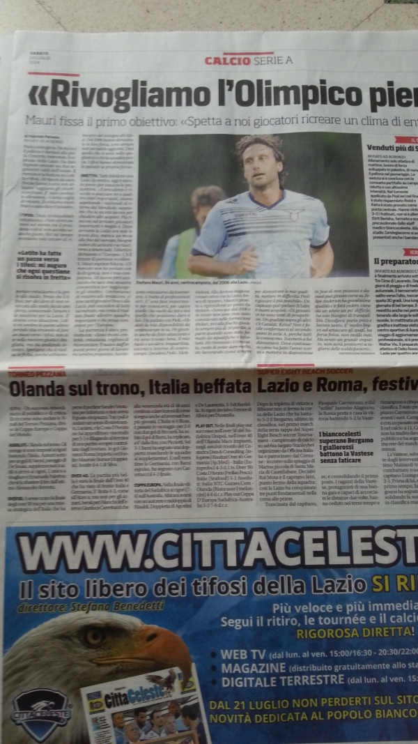 Corriere dello Sport - Sabato 19 luglio 2014