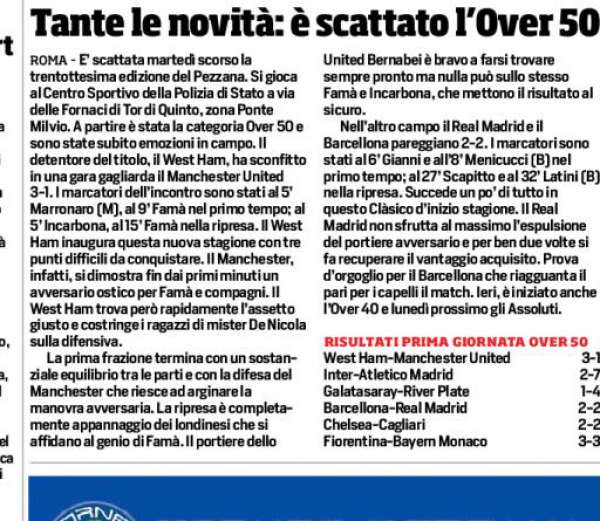Corriere dello Sport 18 ottobre 2014