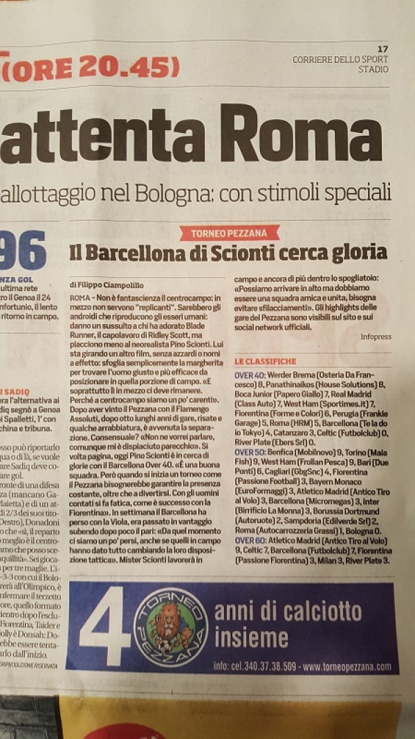 Corriere Sport Domenica 6 11 2016