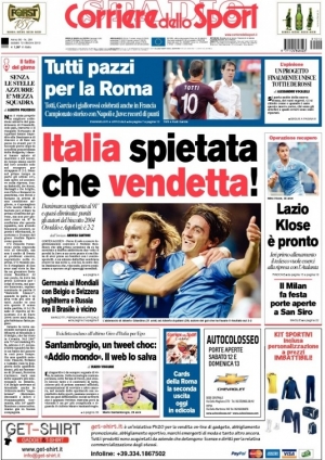 Corriere dello Sport - Sabato 12 ottobre 2013 - si parte!