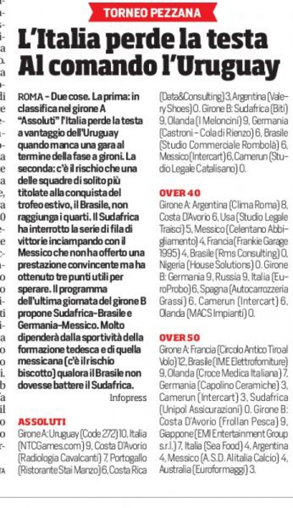 Corriere Sport - Sabato 14 giugno 2014