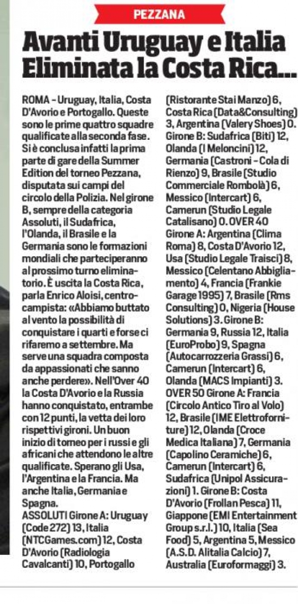 Corriere Sport - Sabato 21 giugno 2014