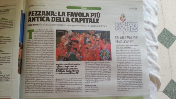 Corriere dello Sport InRoma - Giovedì 17 luglio 2014